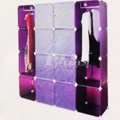 DIY自由組合柜 膜魔片塑料衣柜引領(lǐng)收納新潮流，義烏市車前草日用品專注批發(fā)